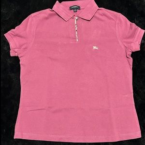 Burberry Women’s Pink T-Shirt Top